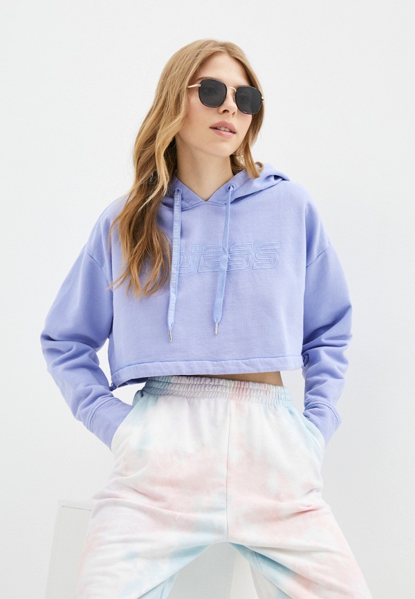 

Худи Guess Jeans, Фиолетовый