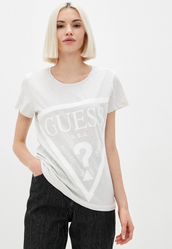 

Футболка Guess Jeans, Бежевый, Guess Jeans RTLAAE672401