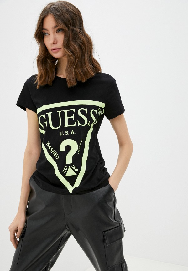 

Футболка Guess Jeans, Черный
