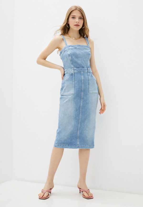 

Сарафан Guess Jeans, Голубой