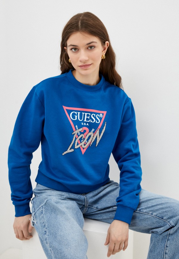 

Свитшот Guess Jeans, Синий