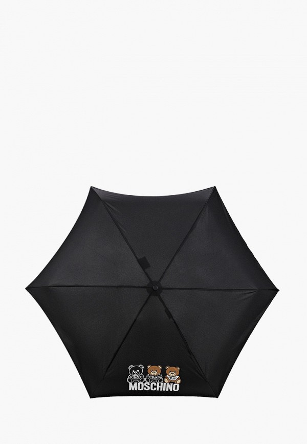 

Зонт складной Moschino, Черный, Moschino RTLAAE686701