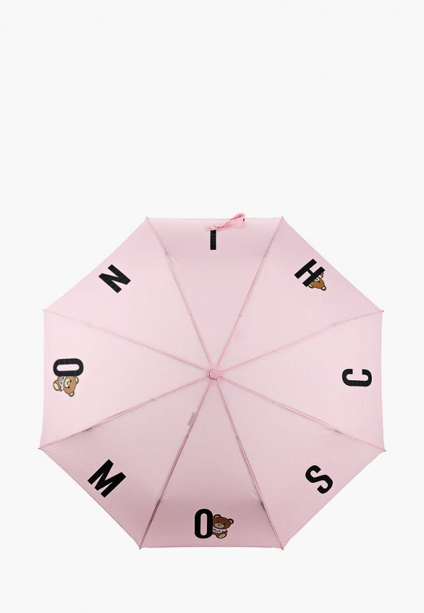 Зонт складной Moschino, Розовый