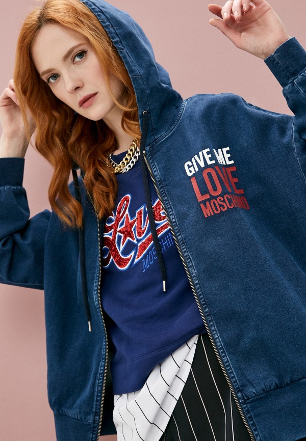 фото Куртка джинсовая love moschino