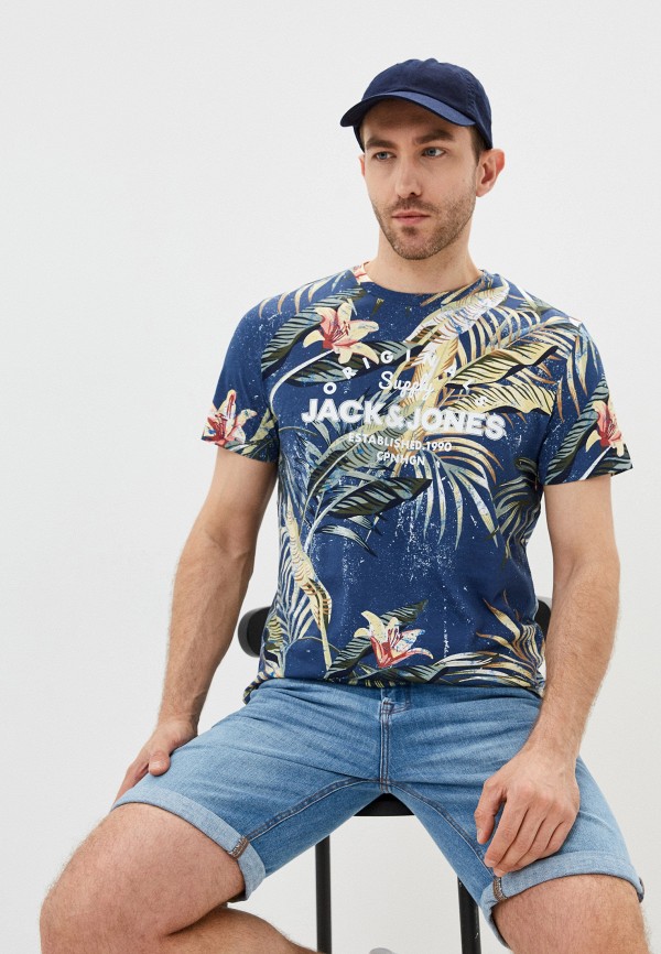 

Футболка Jack & Jones, Синий