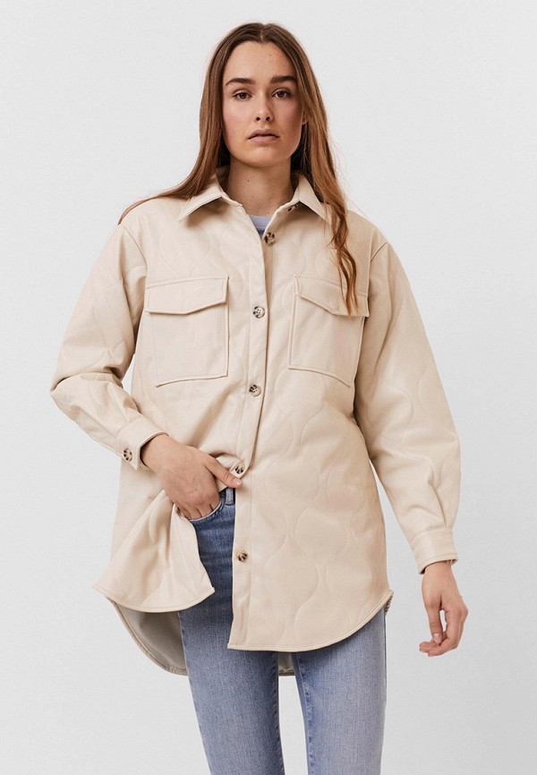 

Куртка кожаная Vero Moda, Розовый