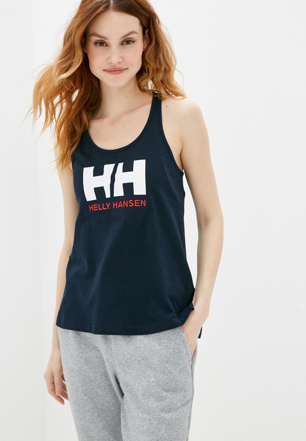 

Майка Helly Hansen, Синий, LOGO SINGLET