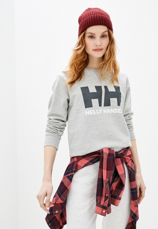 

Свитшот Helly Hansen, Серый, W HH LOGO CREW SWEAT