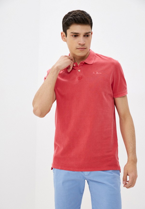 

Поло Pepe Jeans, Коралловый