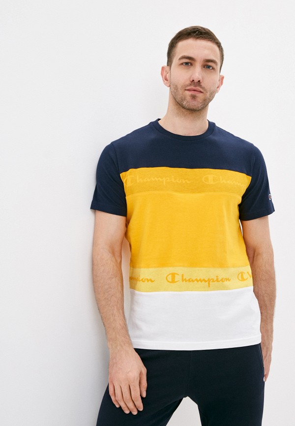 

Футболка Champion, Желтый, ROCHESTER1919 Crewneck T-Shirt
