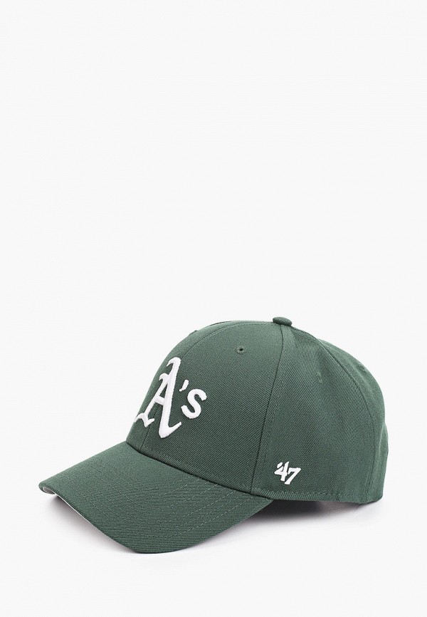 

Бейсболка '47 Brand, Зеленый, Oakland Athletics