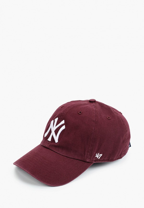 

Бейсболка '47 Brand, Бордовый, New York Yankees