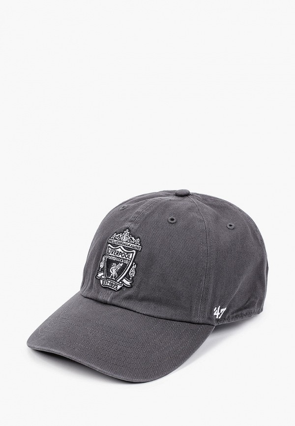 

Бейсболка '47 Brand, Серый, Liverpool FC