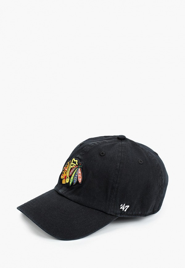 

Бейсболка '47 Brand, Черный, Chicago Blackhawks