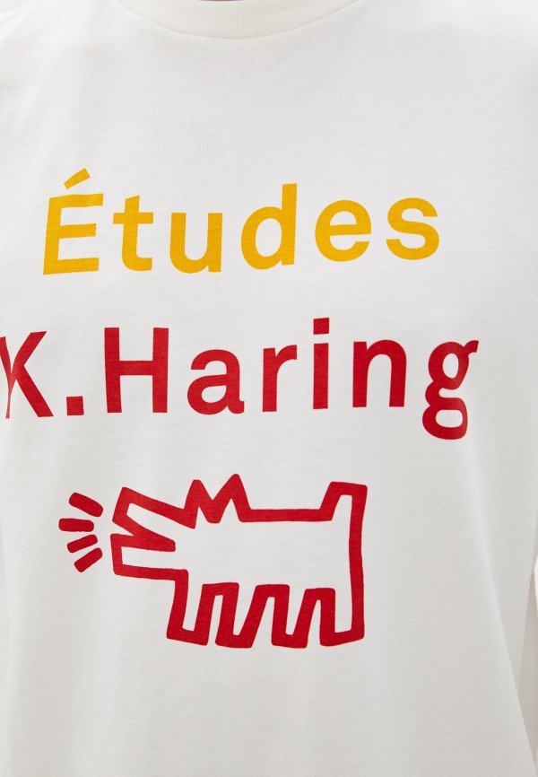 

Футболка Etudes, Бежевый, Keith Haring x Études