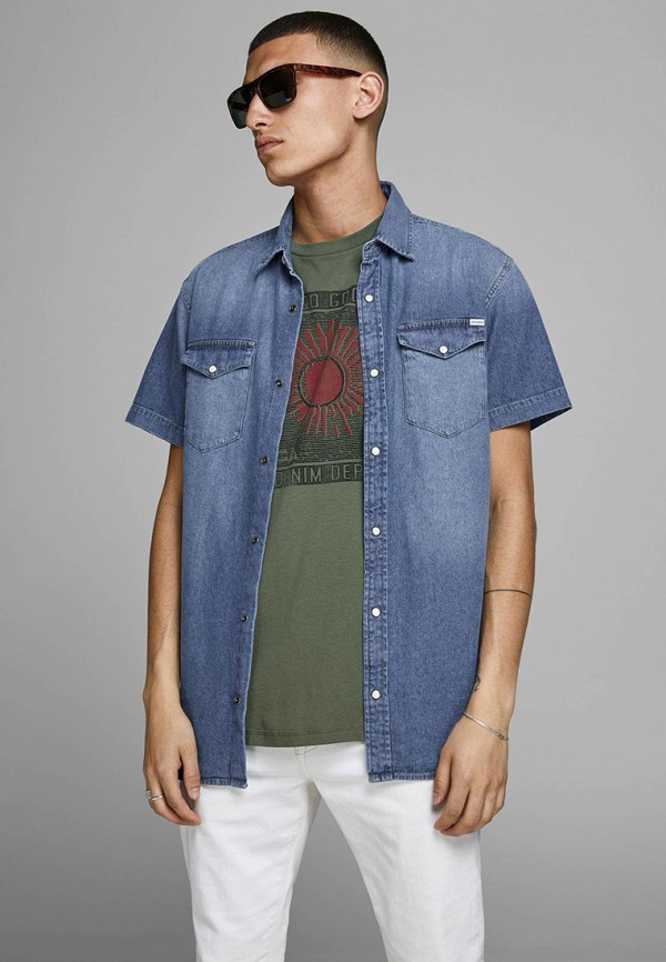 

Рубашка джинсовая Jack & Jones, Синий