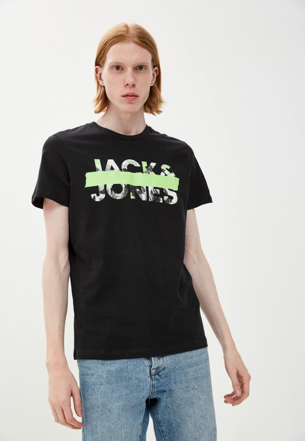 

Футболка Jack & Jones, Черный, Jack & Jones RTLAAE901901