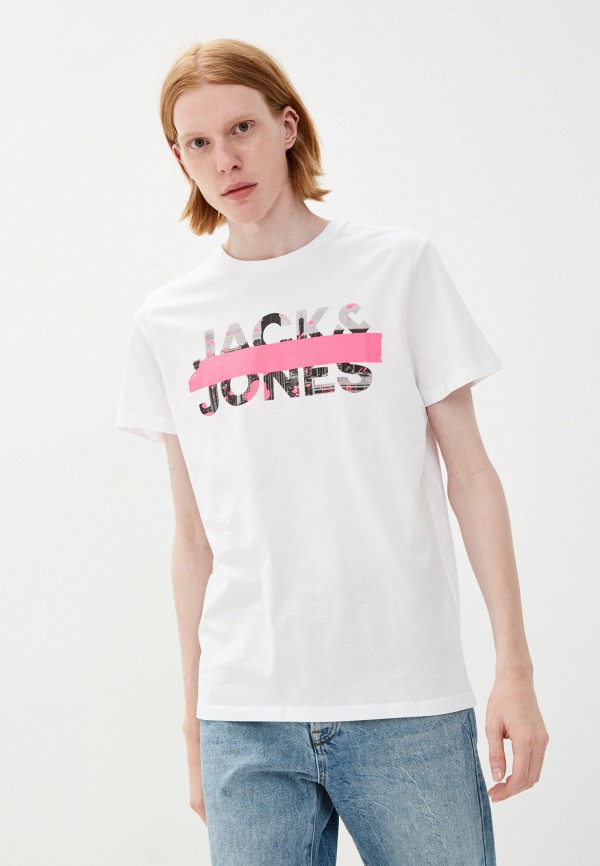

Футболка Jack & Jones, Белый, Jack & Jones RTLAAE902101