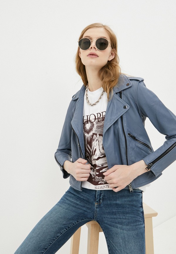 Куртка кожаная AllSaints WL120U