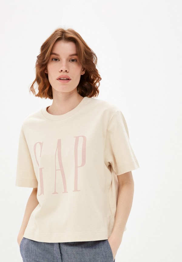

Футболка Gap, Бежевый