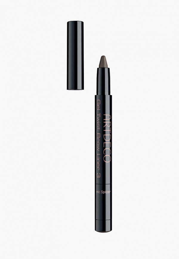 

Карандаш для бровей Artdeco, Коричневый, стик автоматический Gel Twist Brow Liner, тон 3, 0.8 г