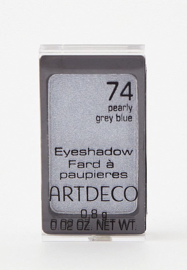 

Тени для век Artdeco, Серый, перламутровые, 74, 6 г
