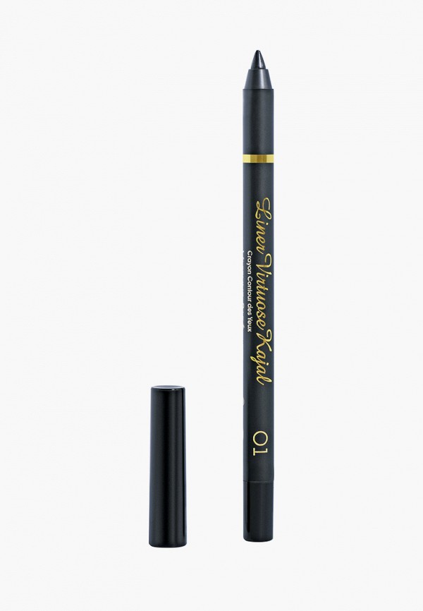 

Карандаш для глаз Vivienne Sabo, Черный, каял устойчивый гелевый Liner Virtuose, 01