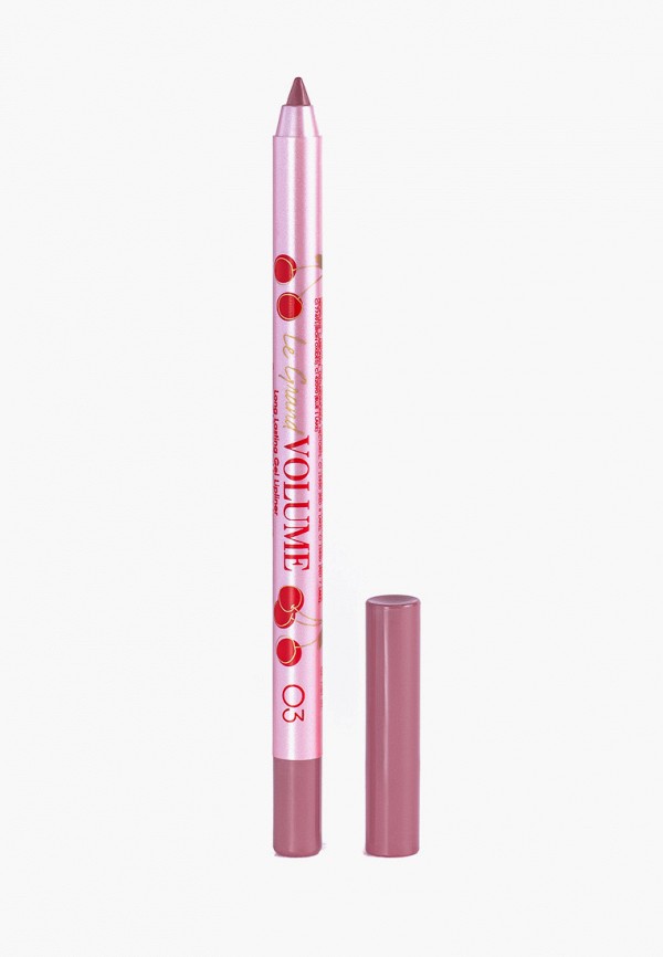 

Карандаш для губ Vivienne Sabo, Розовый, LE GRAND VOLUME Long Lasting Gel Lipliner, стойкий гелевый, тон 03 холодный нюд, 1.35 г