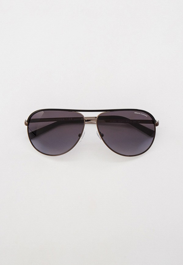

Очки солнцезащитные Armani Exchange, Черный, AX2002 6006T3