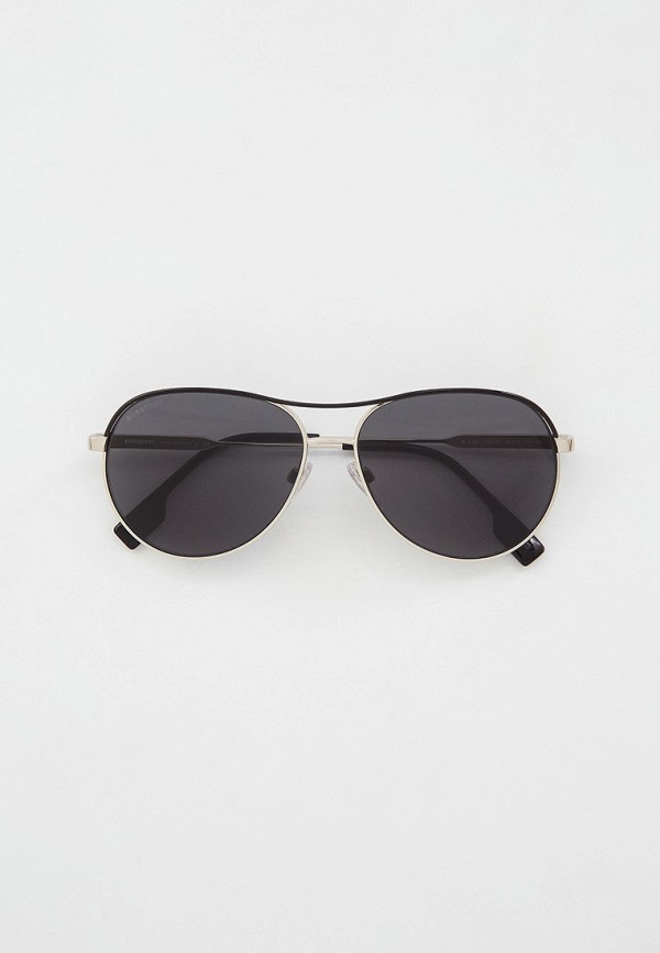 

Очки солнцезащитные Burberry, Серебряный, BE3122 100587