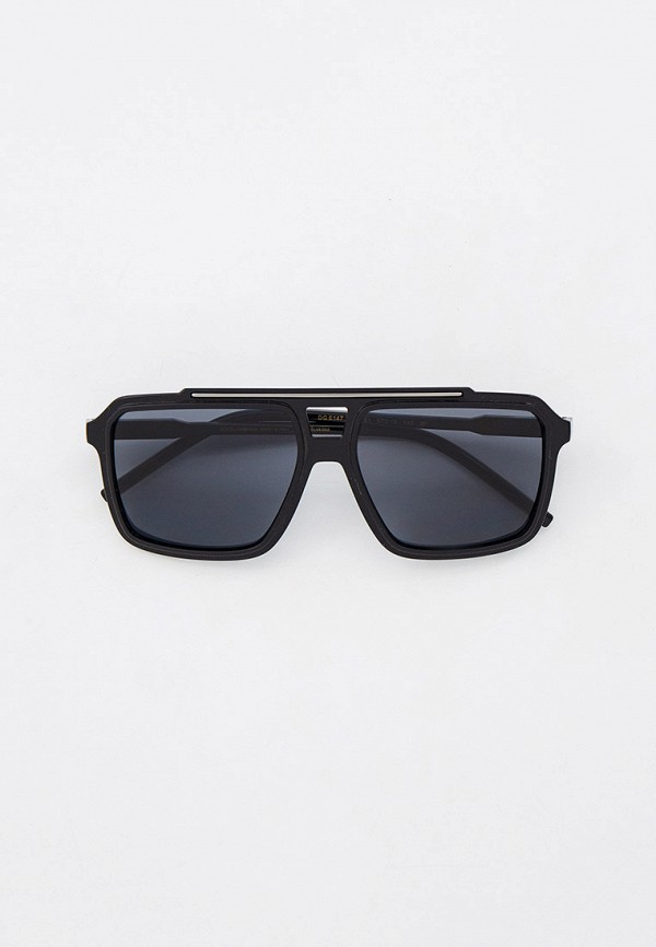 

Очки солнцезащитные Dolce&Gabbana, Черный, DG6147 501/81 с поляризационными линзами