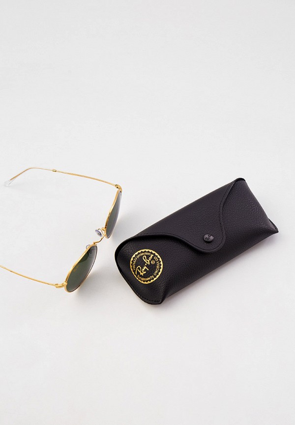 Очки солнцезащитные Ray-Ban® золотой, размер 51, фото 4
