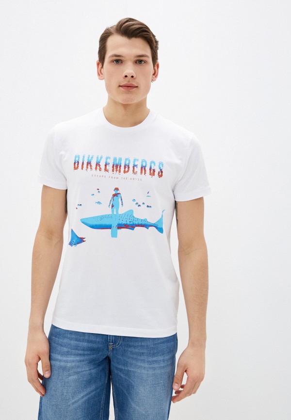 

Футболка Bikkembergs, Белый