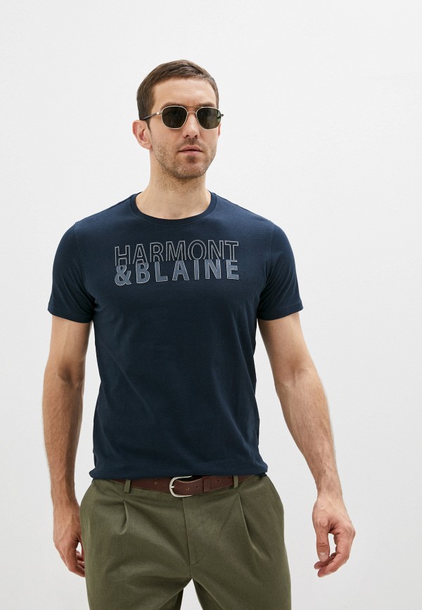 

Футболка Harmont & Blaine, Синий