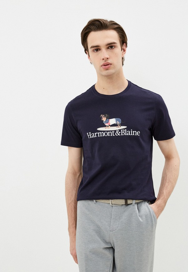 

Футболка Harmont & Blaine, Синий