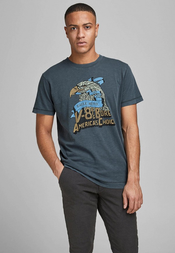 

Футболка Jack & Jones, Синий, Jack & Jones RTLAAF271501