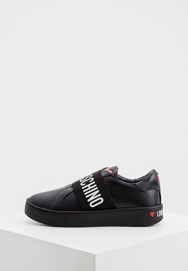

Слипоны Love Moschino, Черный