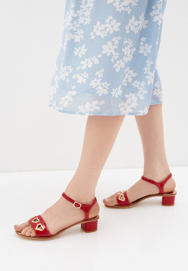 

Босоножки Love Moschino, Красный, Love Moschino RTLAAF325502