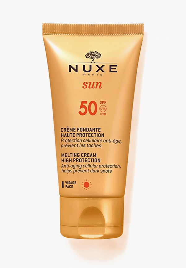 

Крем для лица Nuxe, Прозрачный, SUN SPF50 50 мл