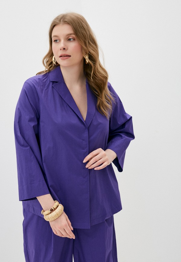 

Блуза Marina Rinaldi Voyage, Фиолетовый, FUCSIA