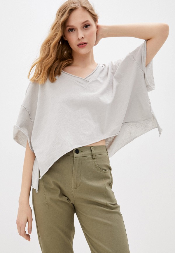 

Футболка Free People, Бежевый, Free People RTLAAF441301