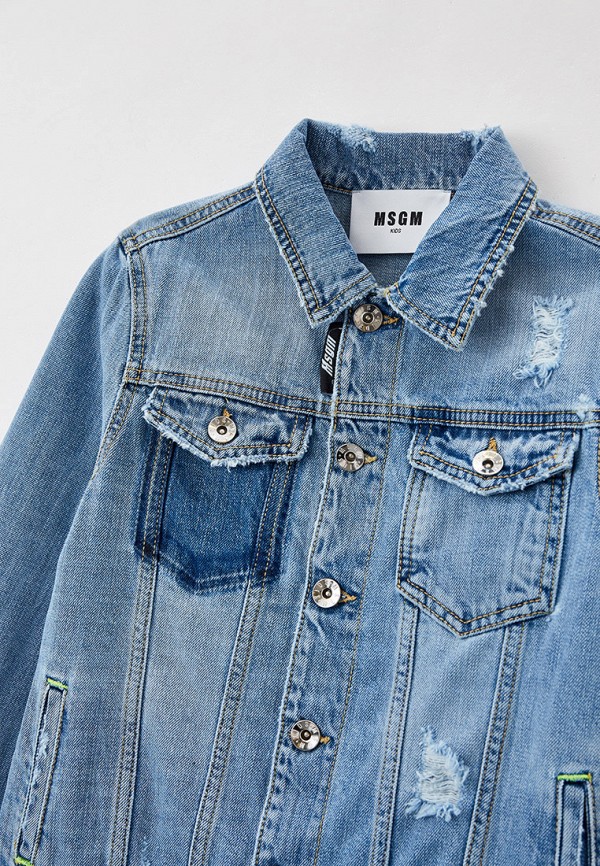 фото Куртка джинсовая msgm kids