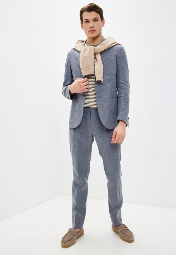 

Пиджак Corneliani, Голубой, Corneliani RTLAAF447401