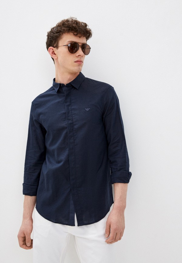 

Рубашка Emporio Armani, Синий, Emporio Armani RTLAAF484301