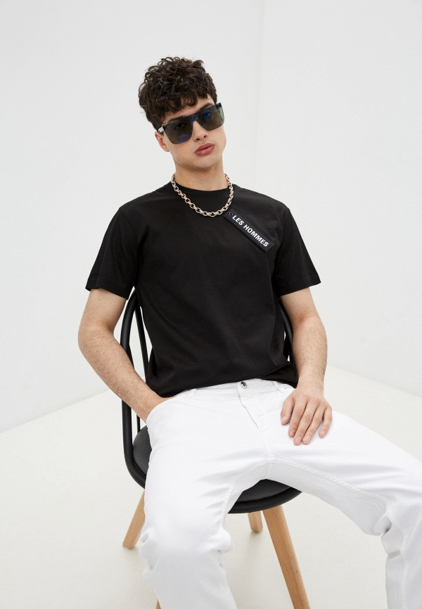 

Футболка Les Hommes Urban, Черный, Les Hommes Urban RTLAAF488701