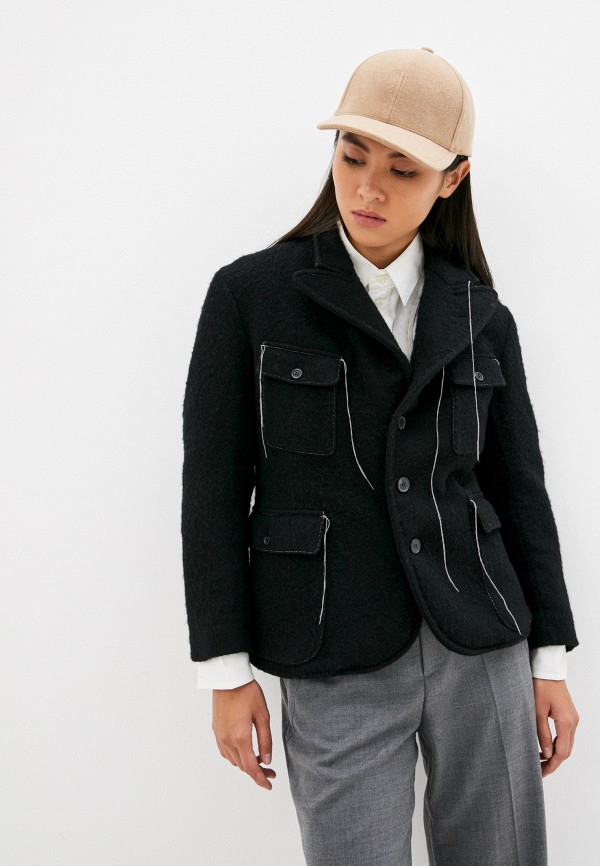 

Полупальто Maison Margiela, Черный, Maison Margiela RTLAAF491702