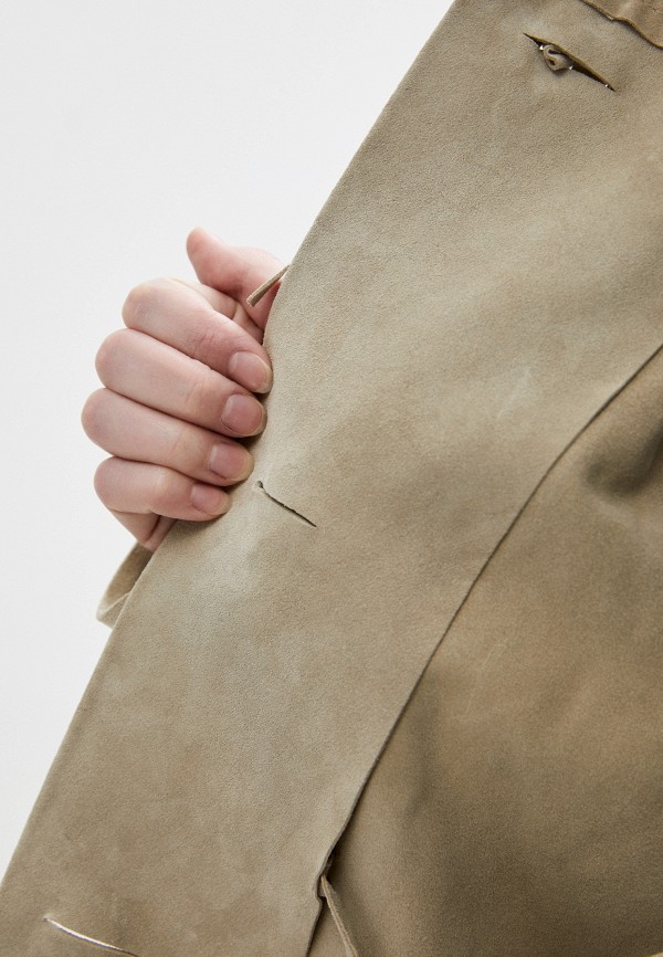 фото Куртка кожаная maison margiela