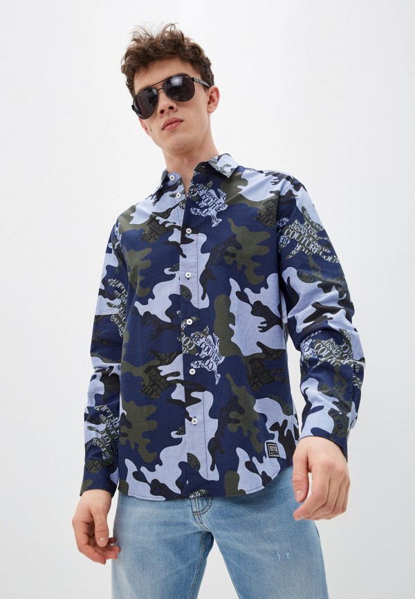 

Рубашка Versace Jeans Couture, Синий, Versace Jeans Couture RTLAAF521502