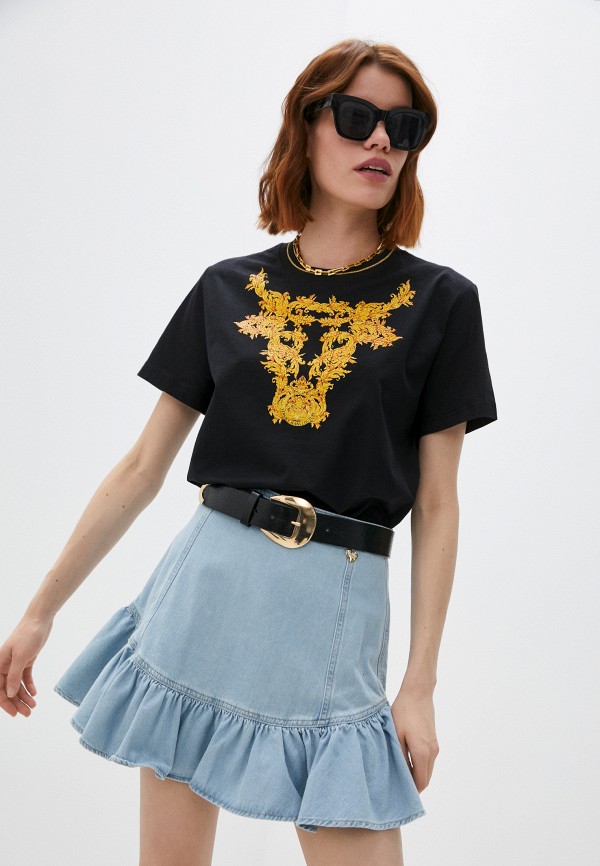 

Футболка Versace Jeans Couture, Черный, Versace Jeans Couture RTLAAF522101