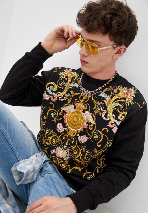 

Свитшот Versace Jeans Couture, Черный, Versace Jeans Couture RTLAAF524501